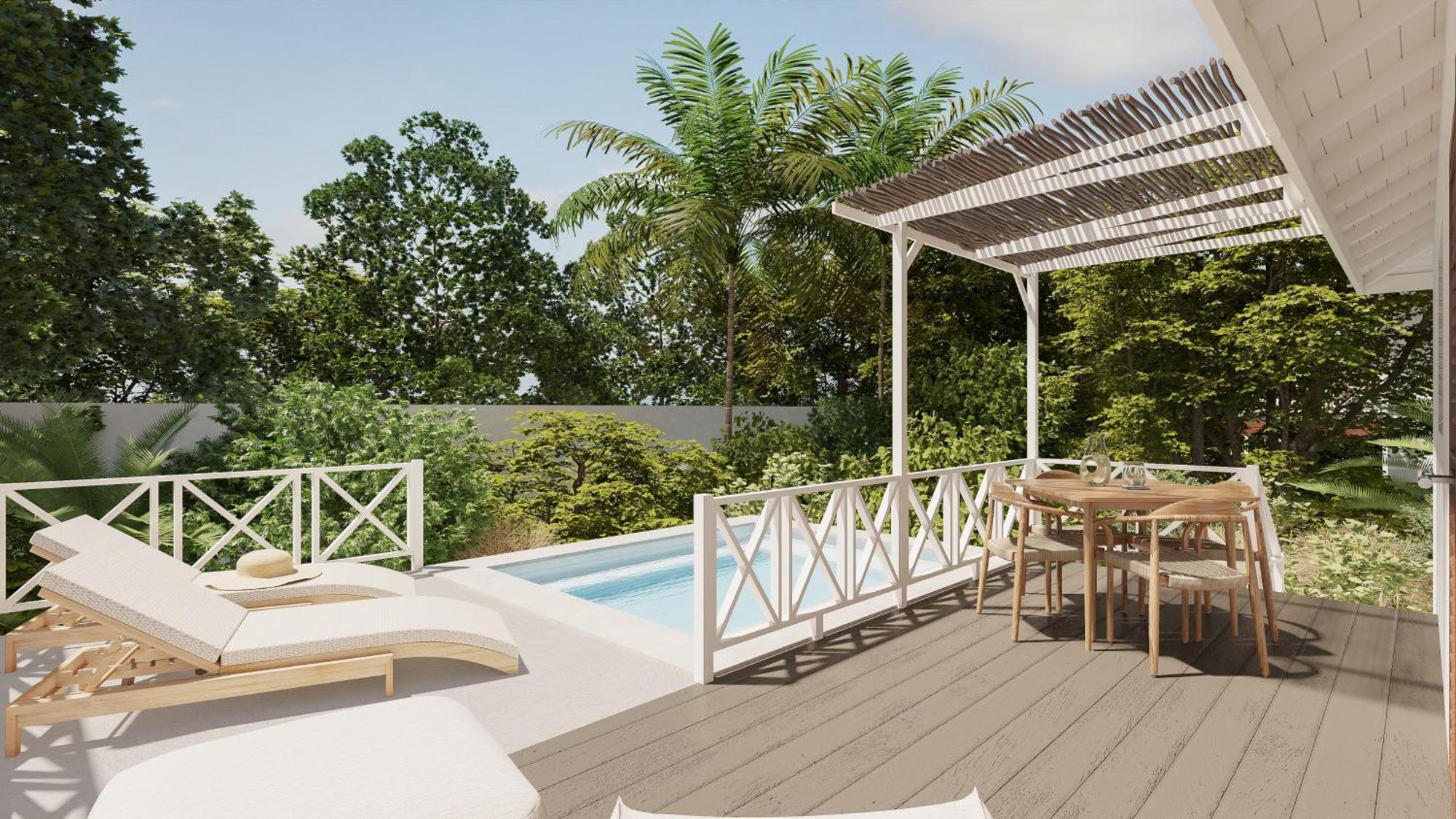 Botanique Bungalows Westpunt エクステリア 写真